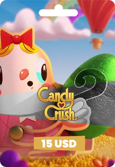 Candy Crash Saga - 15$ Gold Bar Code Candy Crash Saga - 15$ Gold Bar Code