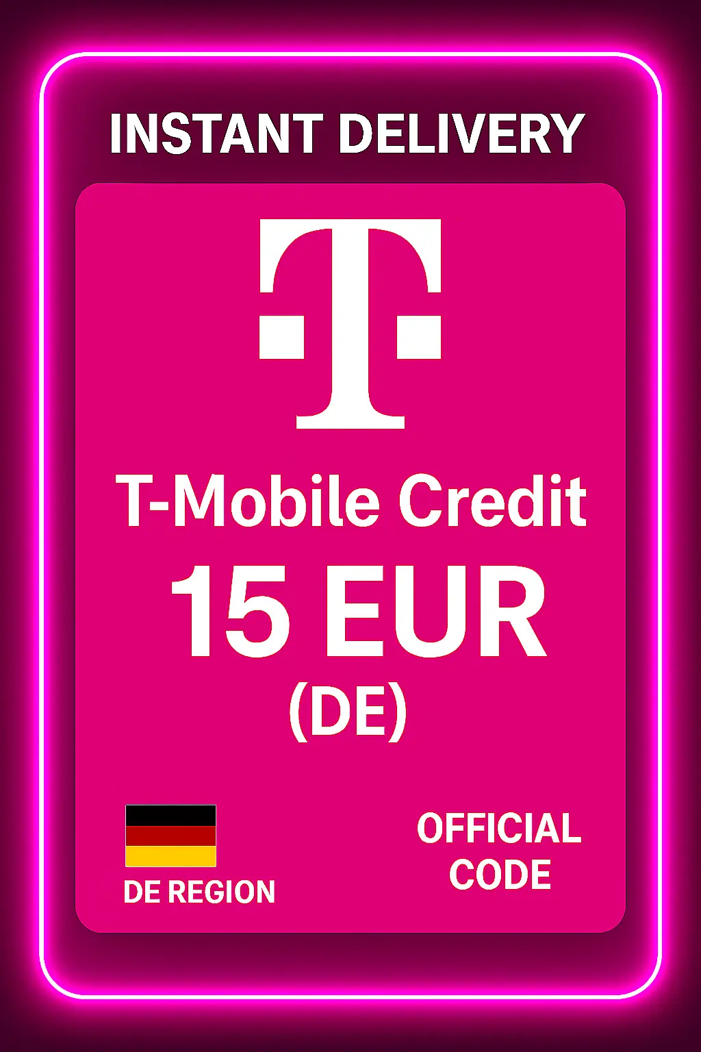 T-Mobile Kredi - 15 EUR (DE) T-Mobile Kredi - 15 EUR (DE)