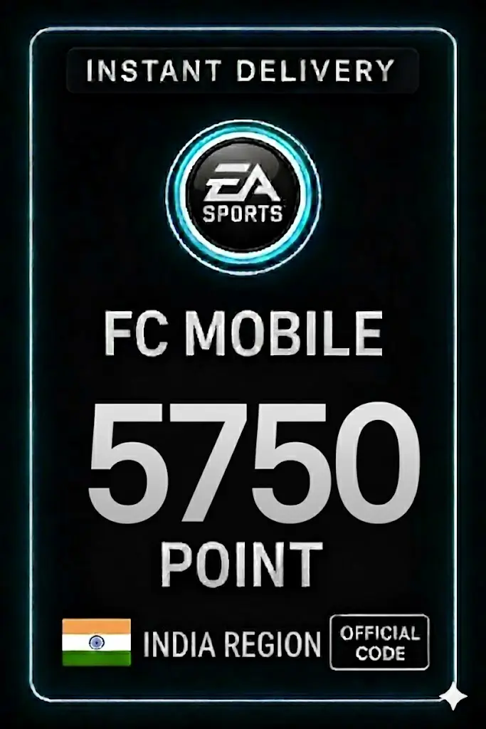 FC Mobile 5750 Points - India FC Mobile 5750 Points - India