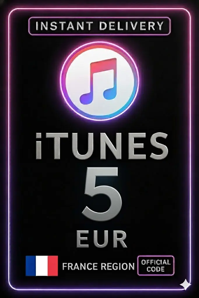 iTunes подаръчна карта FR €5 iTunes подаръчна карта FR €5