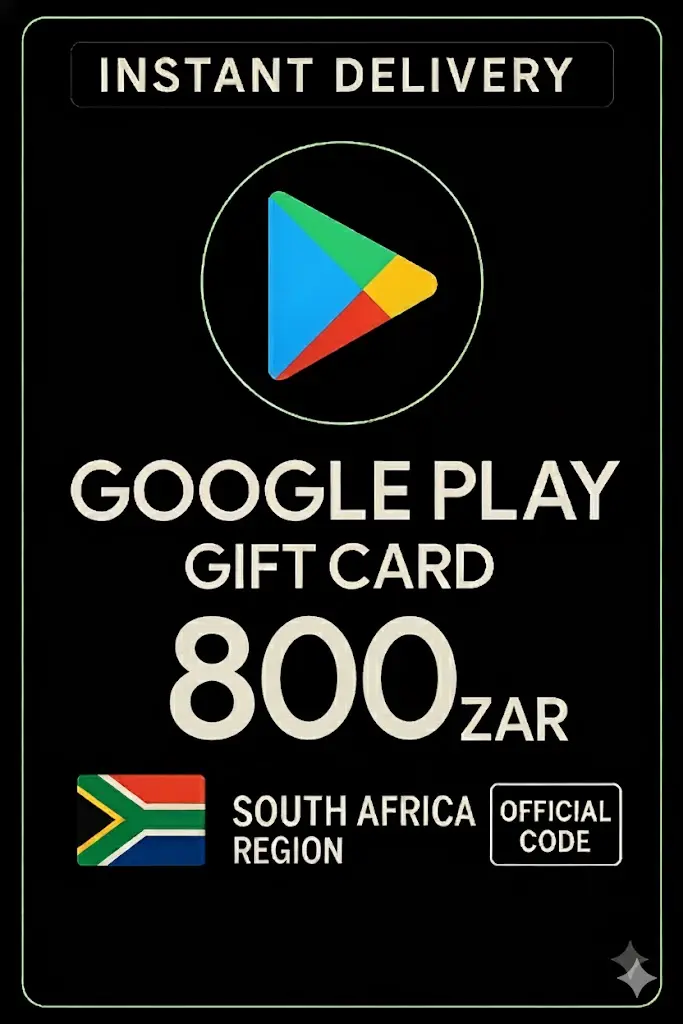 Google Play Gift Card - South Africa ZAR 800 Google Play Gift Card - South Africa ZAR 800