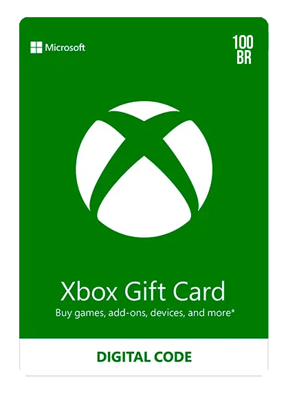 Xbox Gift Card Brazil - BR $100
