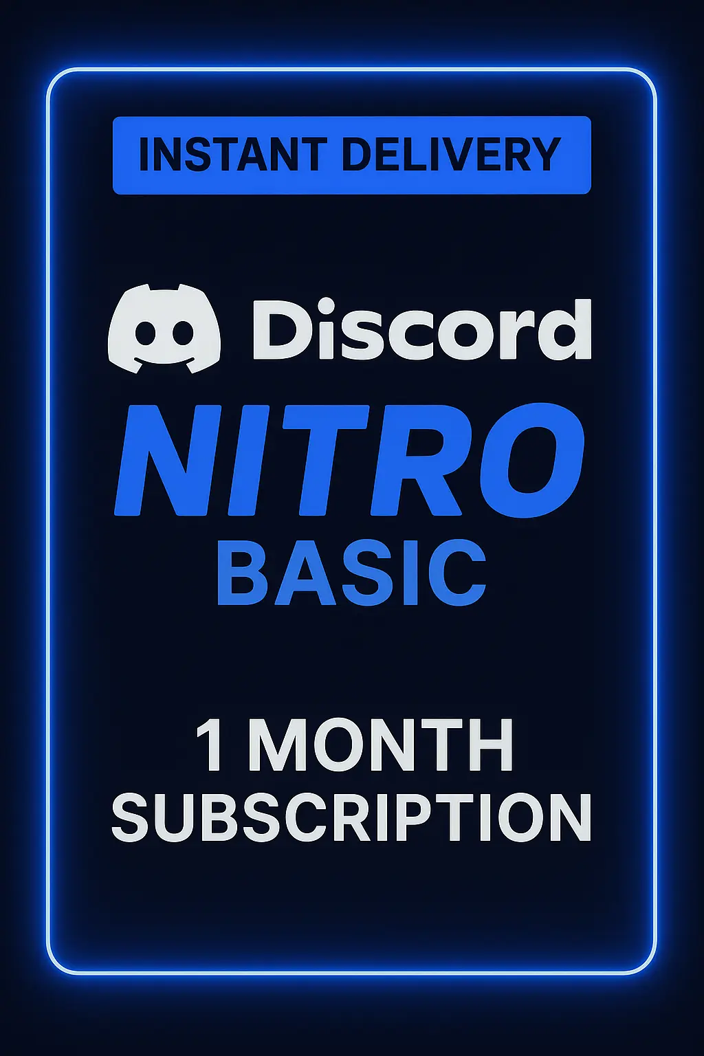 Discord Nitro Basic - 1ヶ月サブスクリプション Discord Nitro Basic - 1ヶ月サブスクリプション