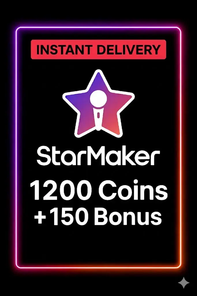 StarMaker 1200 Sikkə + 150 Bonus StarMaker 1200 Sikkə + 150 Bonus