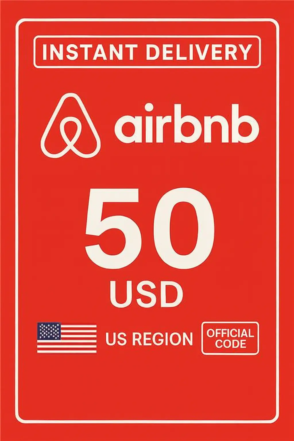 Airbnb dovanų kortelė - 50$ Airbnb dovanų kortelė - 50$