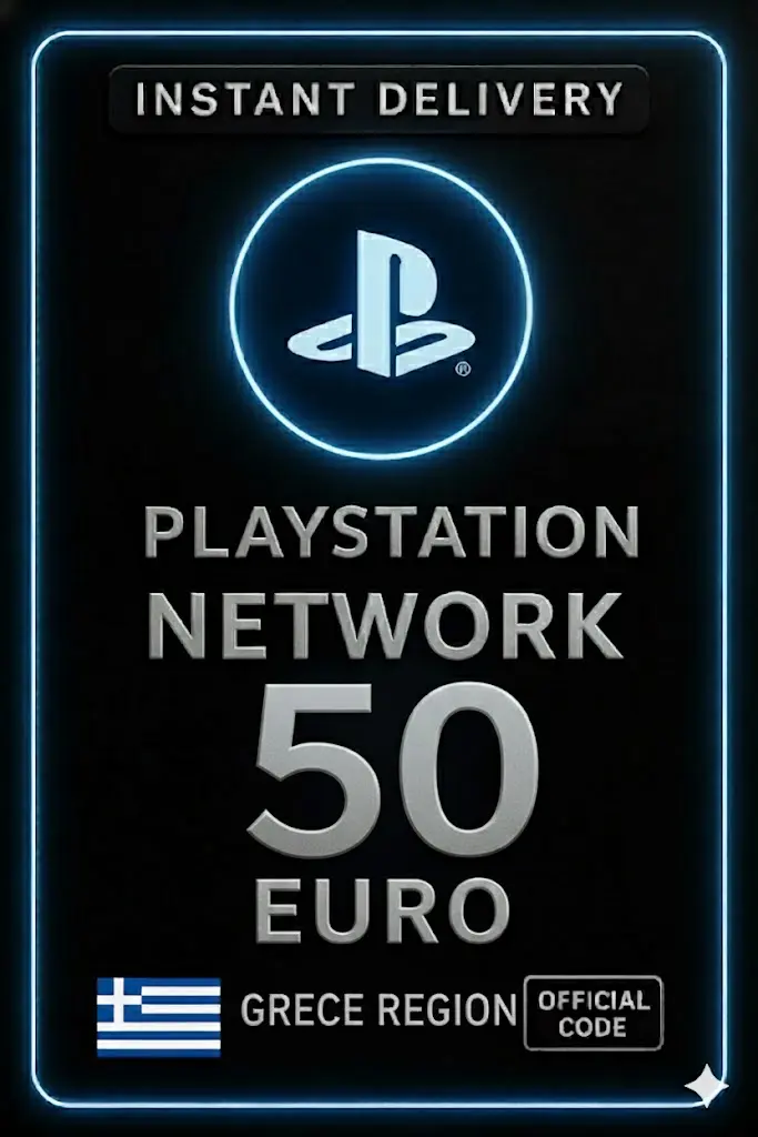 Cartão PSN 50 Euros (GR) Cartão PSN 50 Euros (GR)