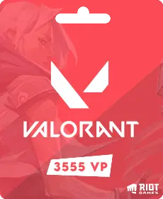 Valorant Brasil - 3555 VP	