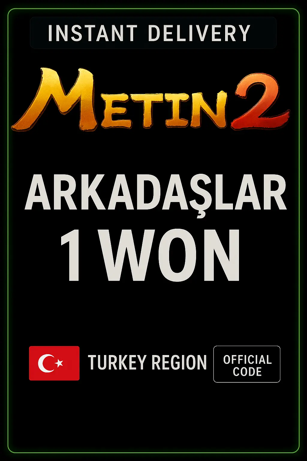 VINAR - 1 WON (CH1 Blár Fáni - Sölvandi Framan) VINAR - 1 WON (CH1 Blár Fáni - Sölvandi Framan)