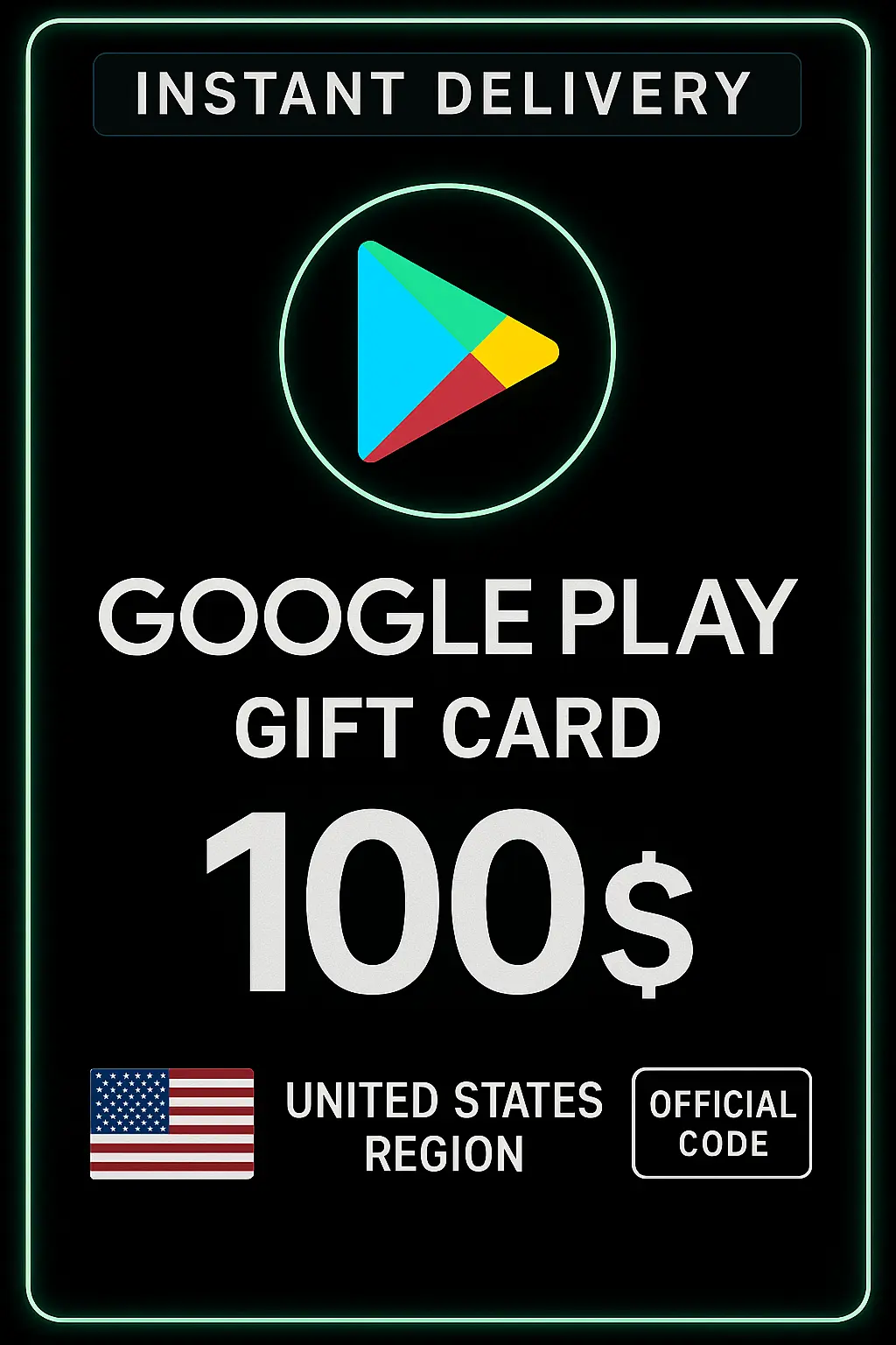 Google Play Gift Card - United States 100 $ Google Play Gift Card - United States 100 $