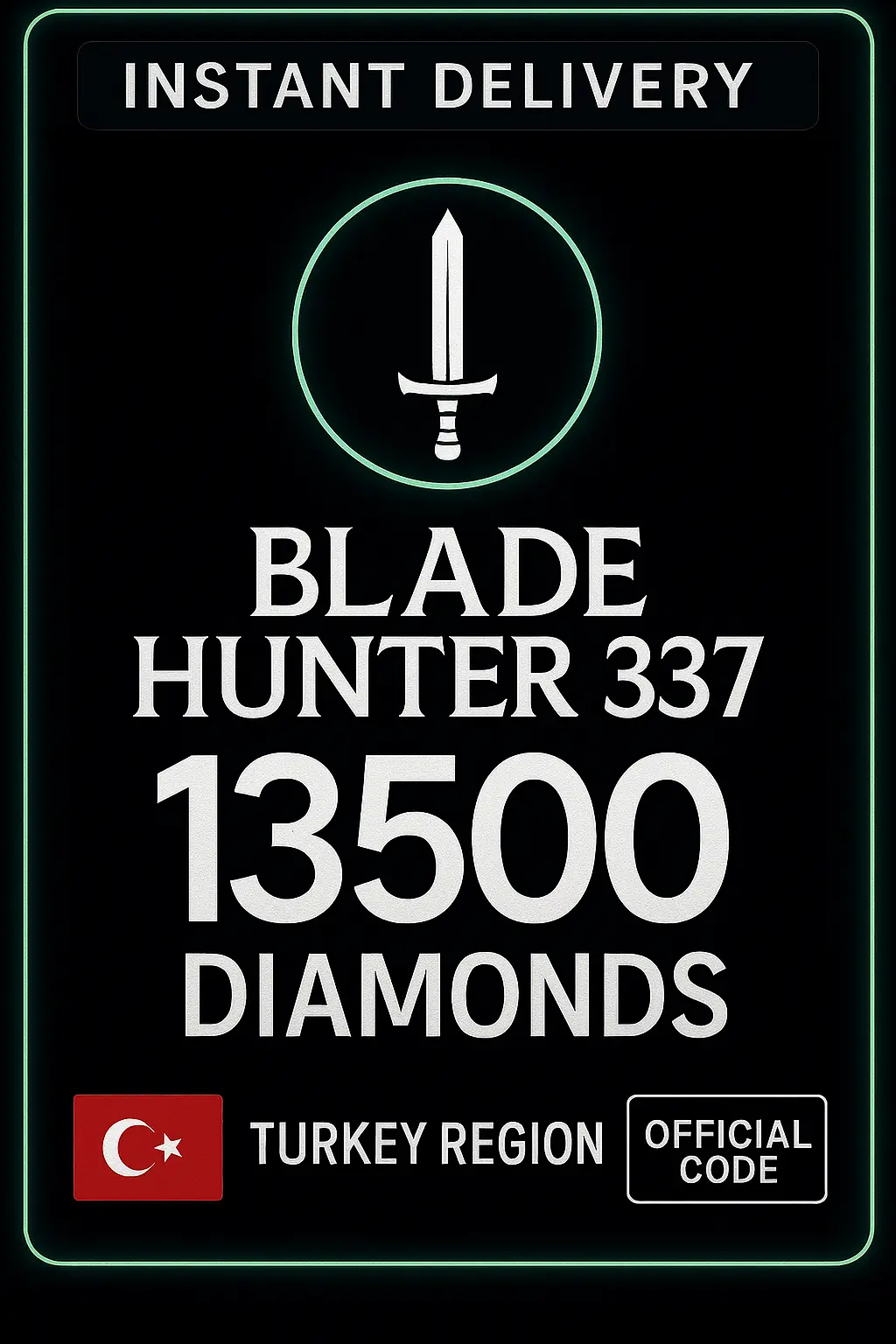 Blade Hunter 337-13500 Elmas Blade Hunter 337-13500 Elmas