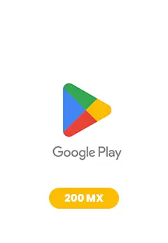 Google Play Gift Card - Mexico MX 200	