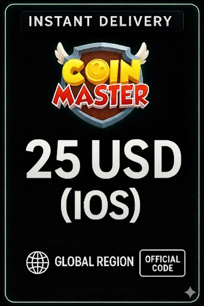 Coin Master (IOS) - 25 $ US Coin Master (IOS) - 25 $ US