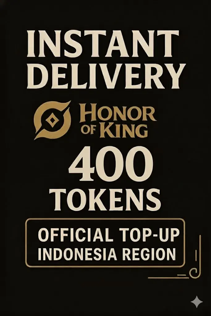 Heiður konunga - 400 miðar (áfylling) - Indonesía Heiður konunga - 400 miðar (áfylling) - Indonesía