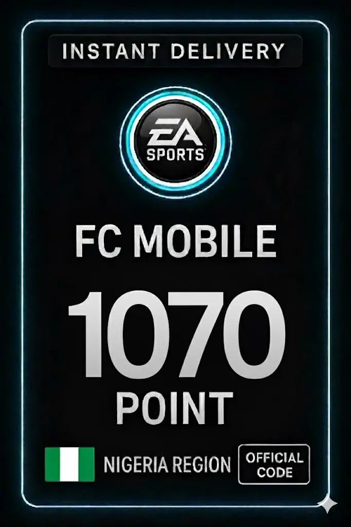 FC Mobile 1070 Points - Nigéria FC Mobile 1070 Points - Nigéria