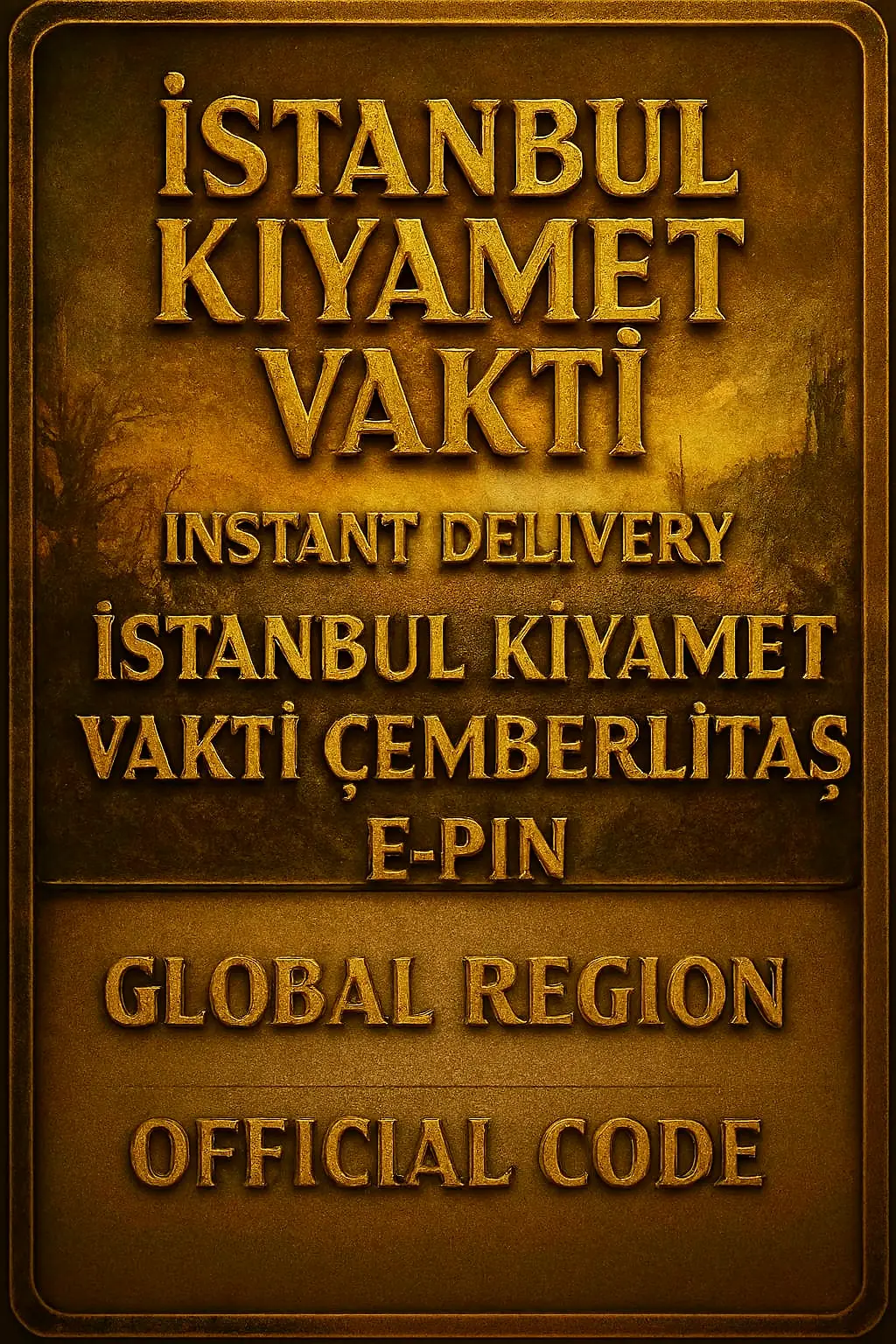 istanbul Kıyamet Vakti Čemberlitaš E-PIN istanbul Kıyamet Vakti Čemberlitaš E-PIN