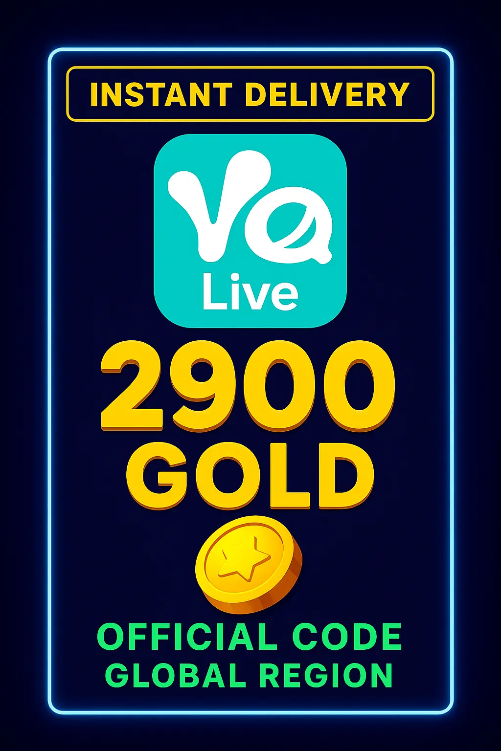 Yalla Live - 2900 Gold Yalla Live - 2900 Gold