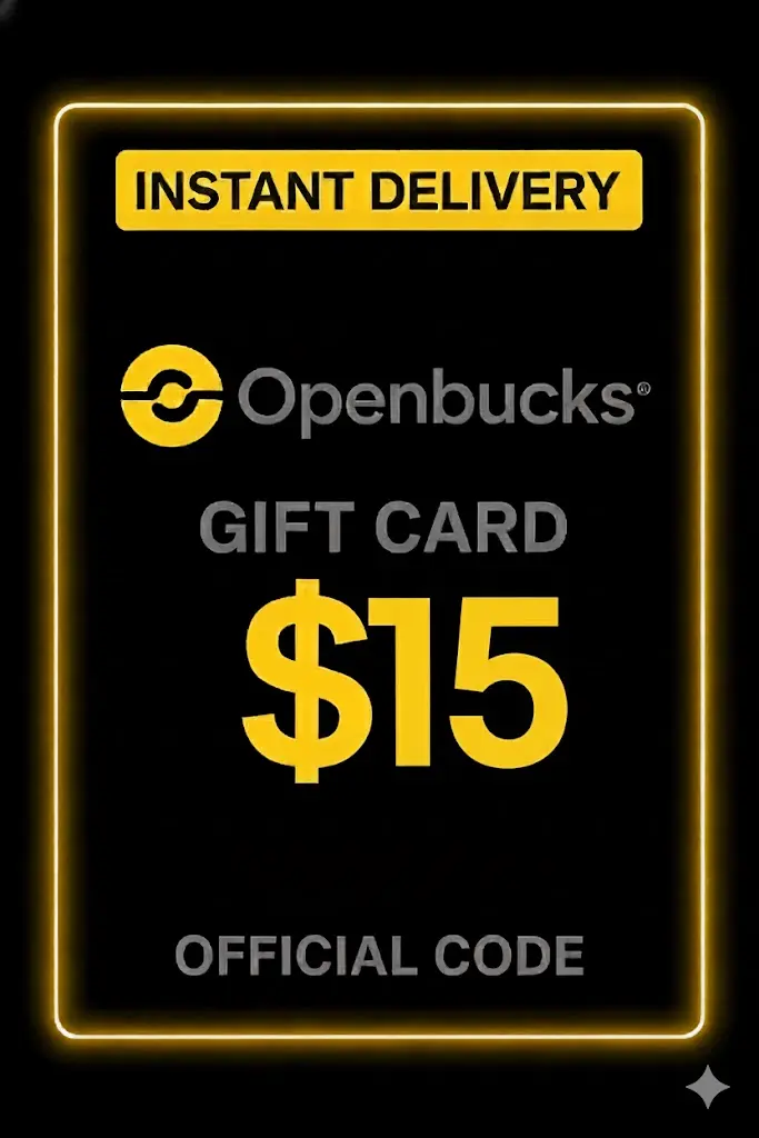 Openbucks 기프트 카드 15$ Openbucks 기프트 카드 15$