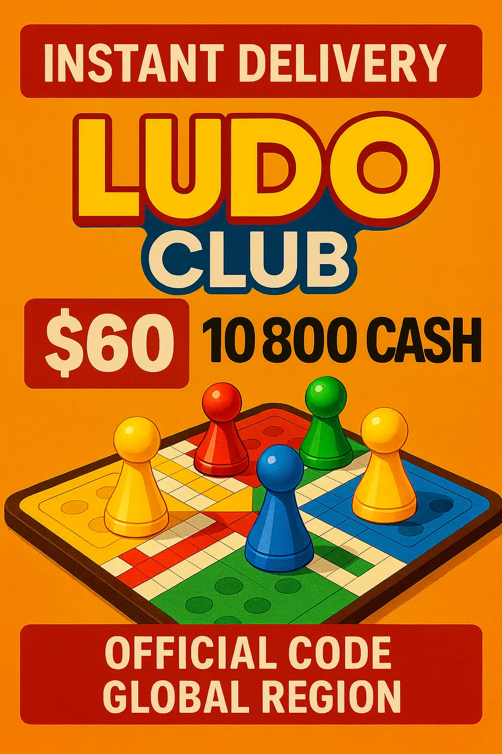 Ludo Club - 10.800 Cash (Global) Ludo Club - 10.800 Cash (Global)