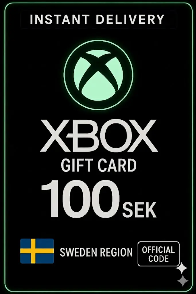 بطاقة هدايا Xbox Live السويدية - 100 كرونة سويدية بطاقة هدايا Xbox Live السويدية - 100 كرونة سويدية