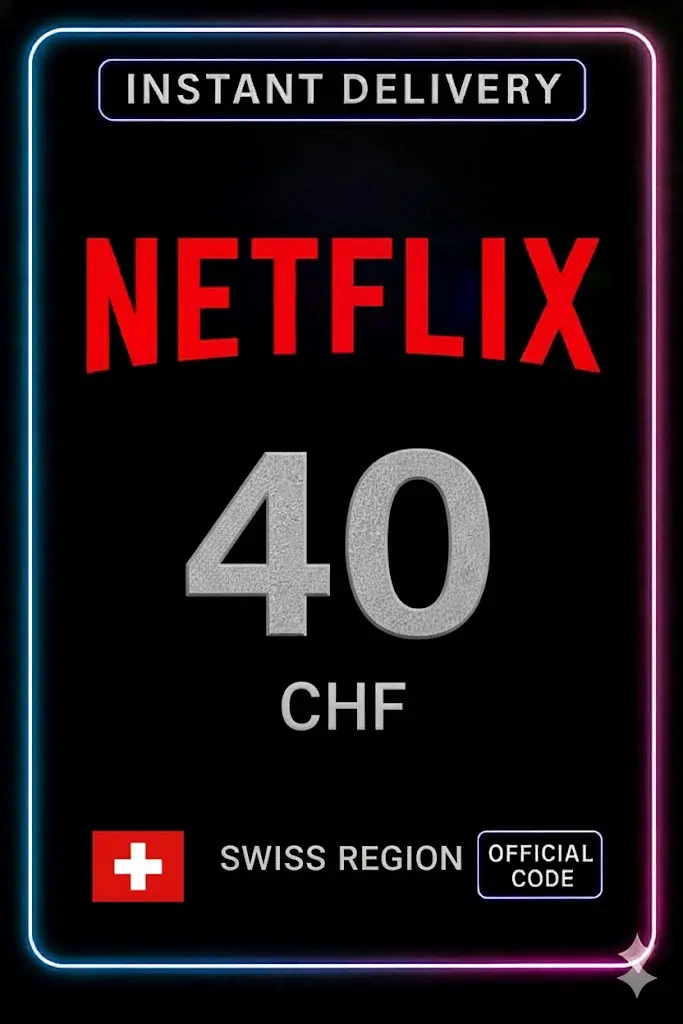 Netflix Geschenkkarte 40 CHF Netflix Geschenkkarte 40 CHF