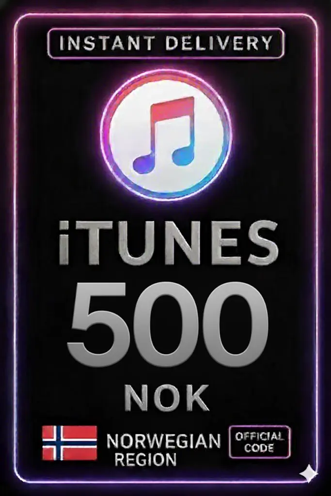 iTunes Hədiyyə Kartı 500 NOK NO iTunes Hədiyyə Kartı 500 NOK NO