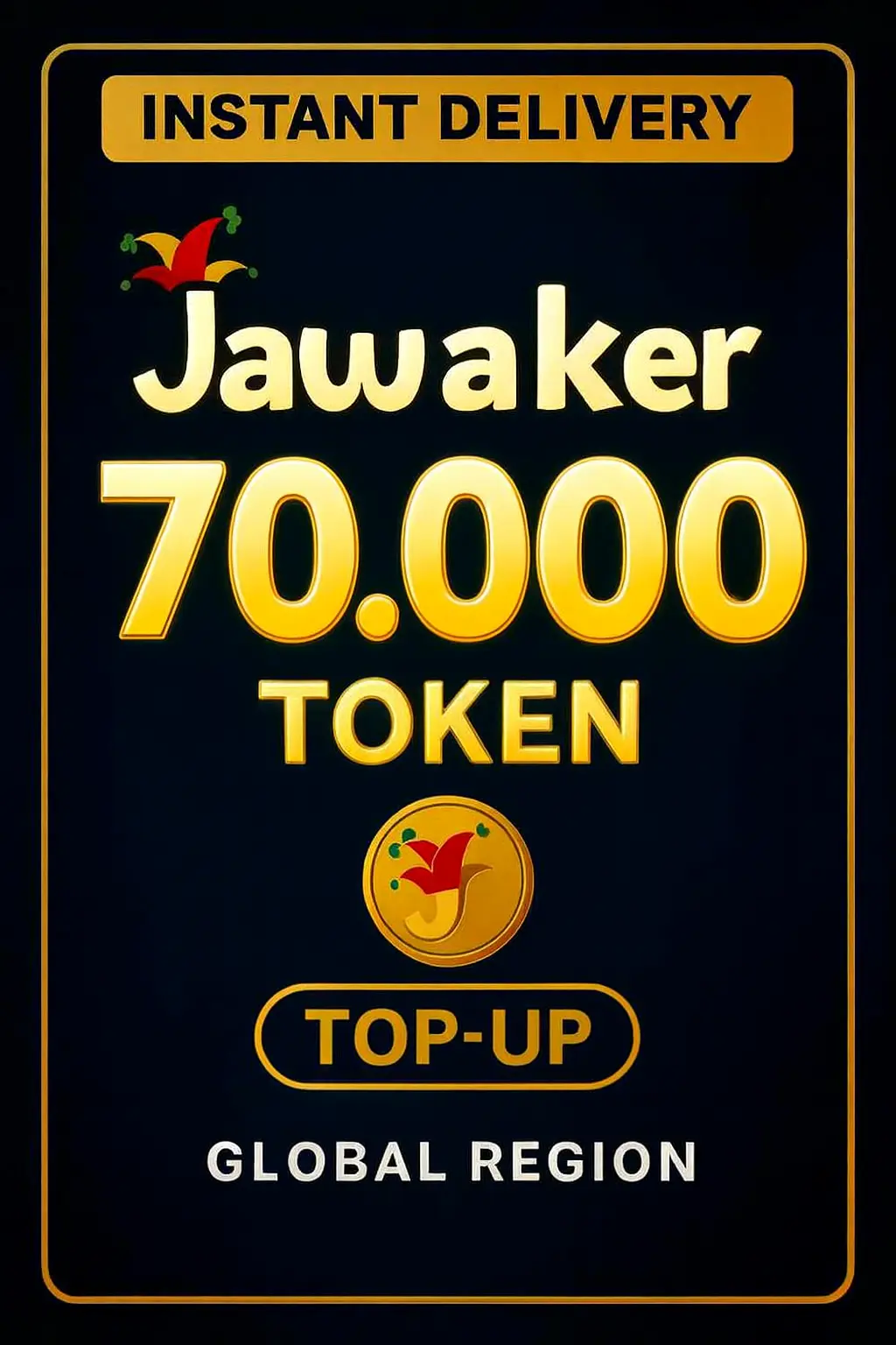 Jawaker 70000 Token (Top-Up) Jawaker 70000 Token (Top-Up)