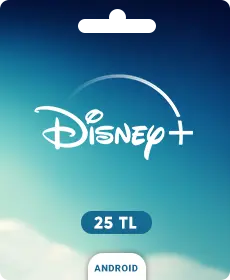 Disney Plus Подаръчна карта - 25 лв (Android Турция) Disney Plus Подаръчна карта - 25 лв (Android Турция)