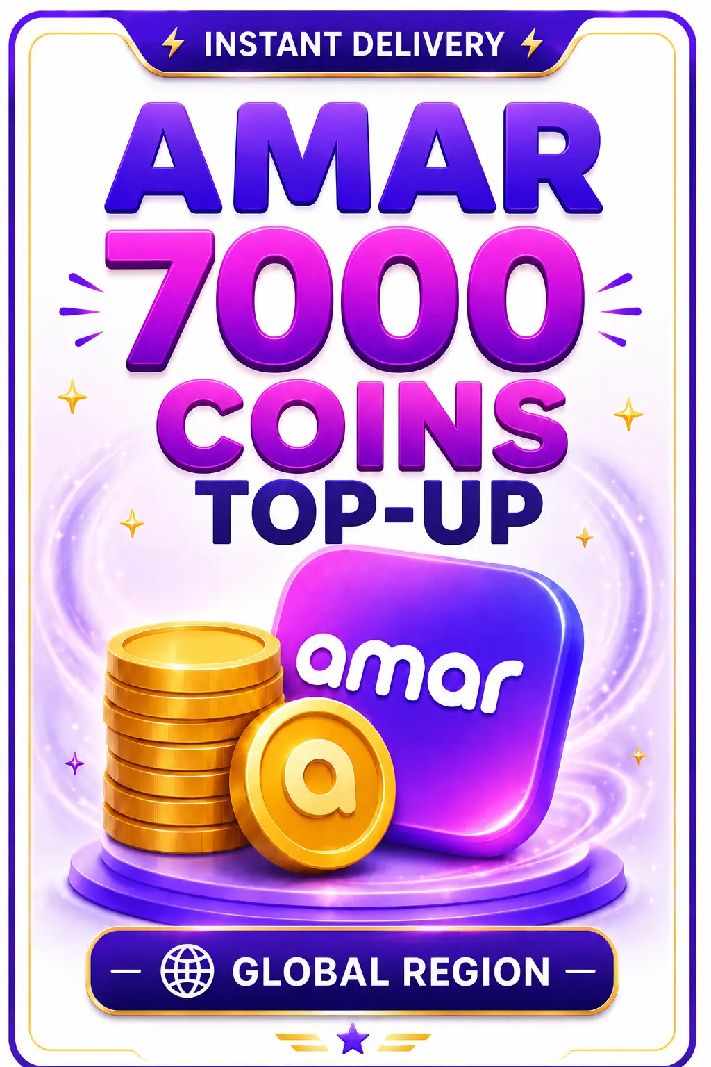 Amar Live - 7000 mincí (dobití) Amar Live - 7000 mincí (dobití)