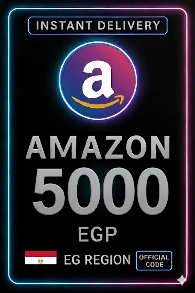 Подаръчна карта на Amazon - Египет 5000 EGP Подаръчна карта на Amazon - Египет 5000 EGP