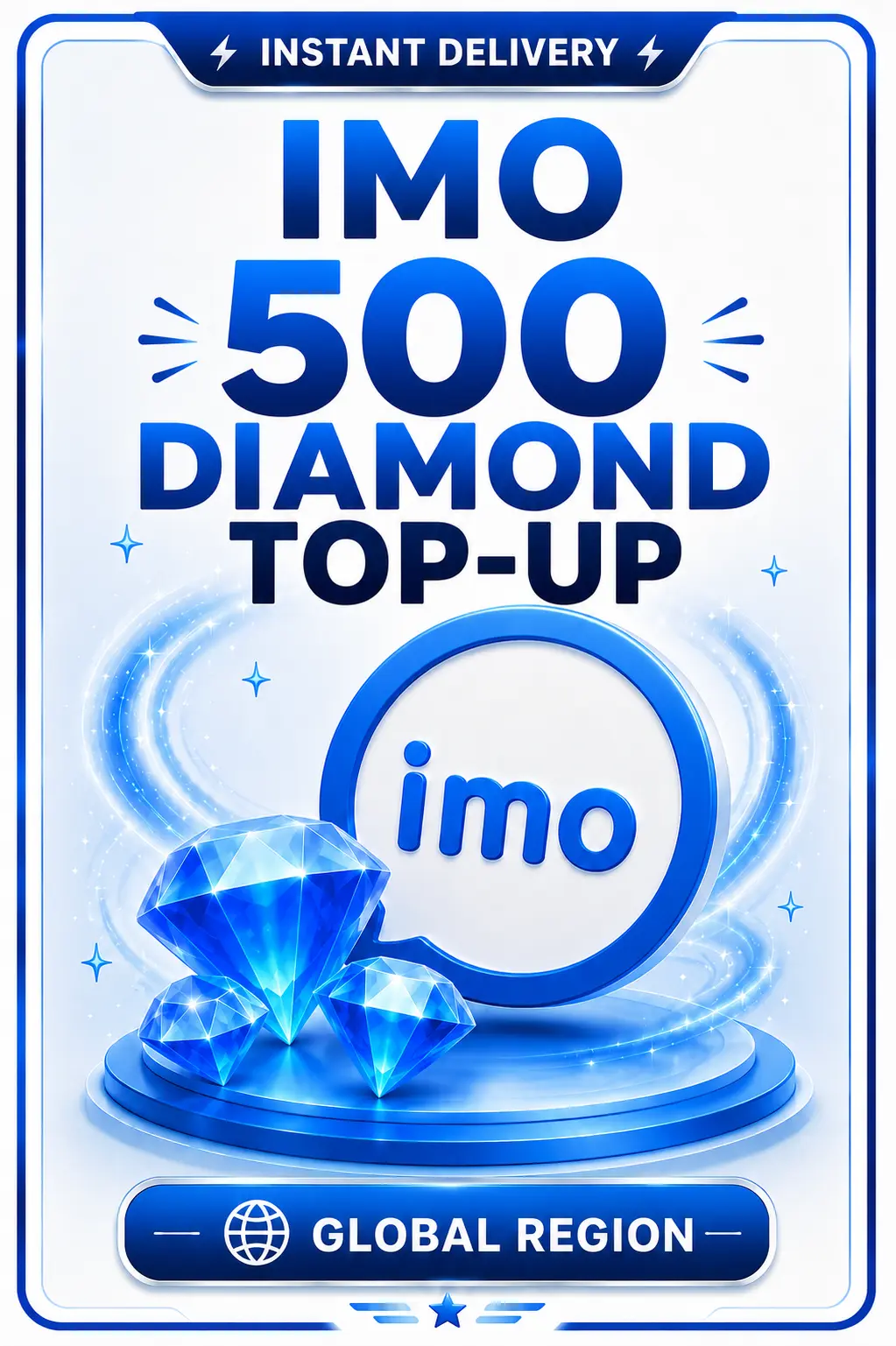 IMO Chat - 500 diamantů (dobití) IMO Chat - 500 diamantů (dobití)