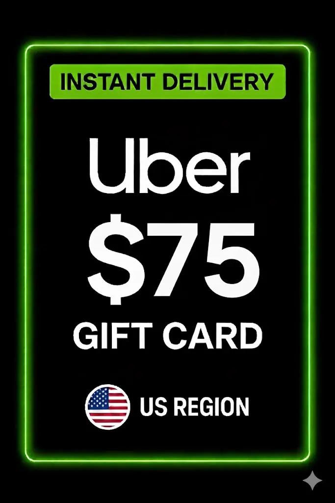 Uber Gift Card - 75$ (USA) Uber Gift Card - 75$ (USA)