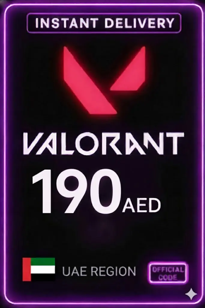 Valorant Points 190.00 AED Wallet AE Valorant Points 190.00 AED Wallet AE