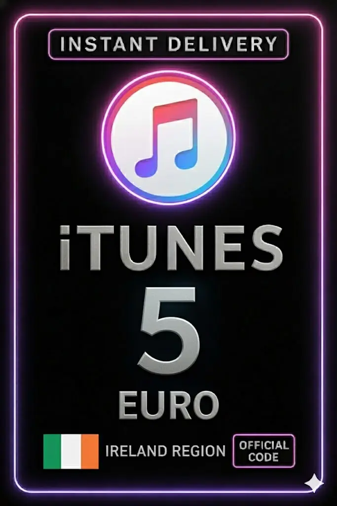iTunes gjafakort 5 € IR iTunes gjafakort 5 € IR