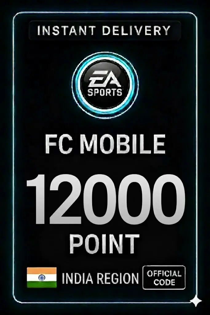 FC Mobile 12000 Points - India FC Mobile 12000 Points - India