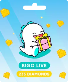 Bigo Live - 235 Diamonds (Top-Up)