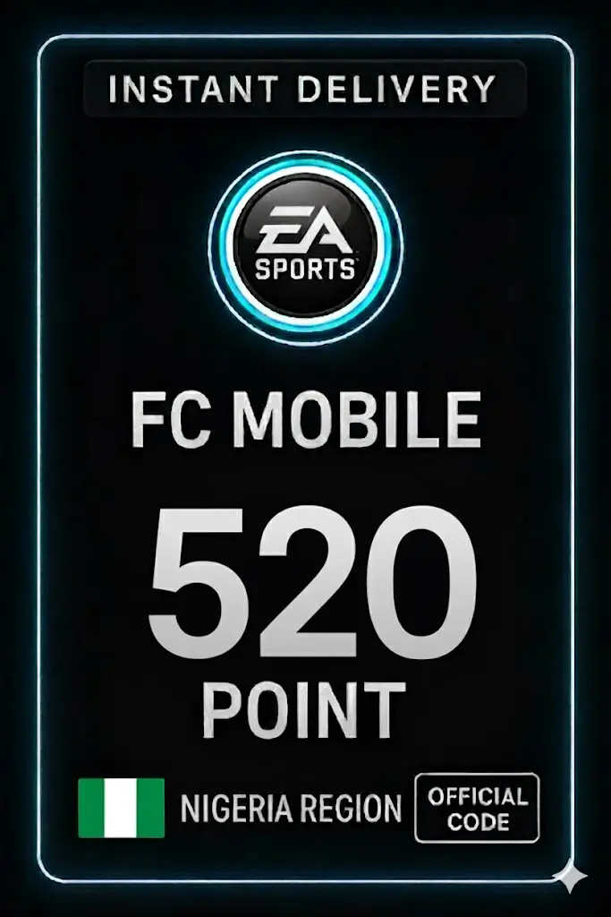 FC Mobile 520 Points - Nigéria FC Mobile 520 Points - Nigéria