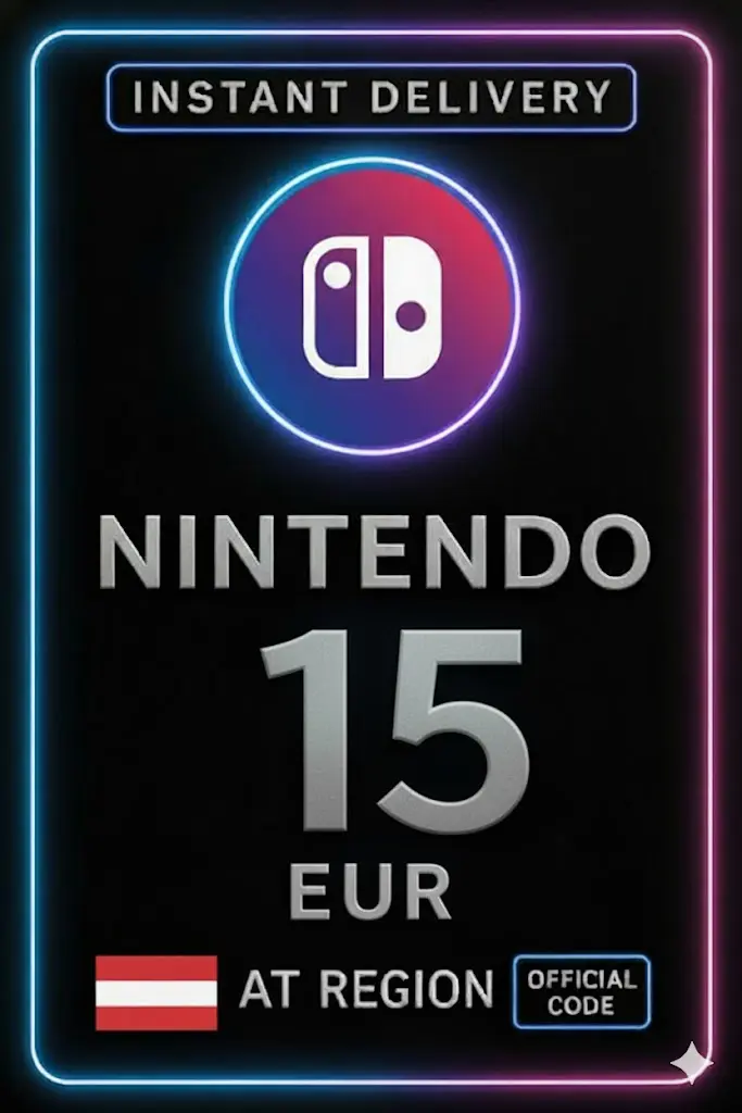 Nintendo eShop карта - 15€ (Австрия) Nintendo eShop карта - 15€ (Австрия)
