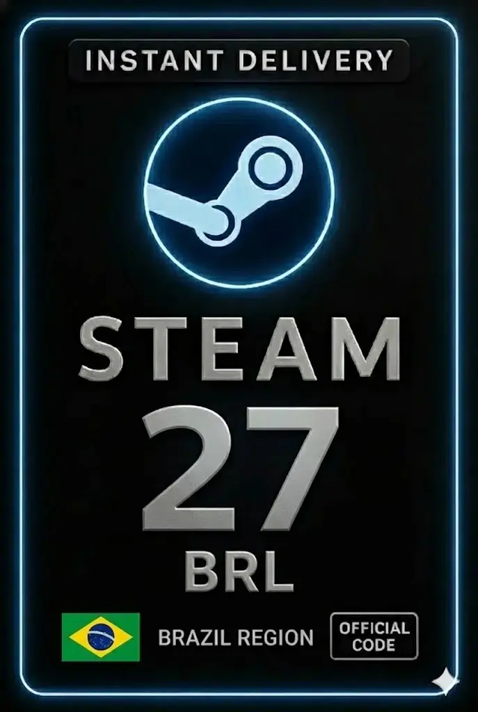 Steam Wallet Code Brazil 27 BRL Steam Wallet Code Brazil 27 BRL