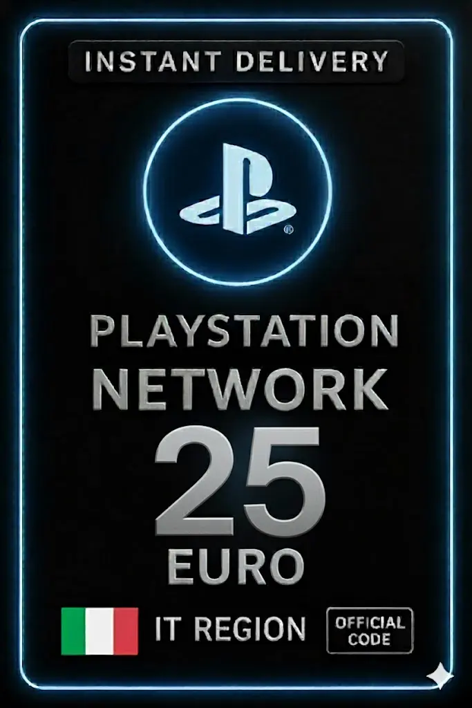 Playstation Geschenkkarte Italien - 25€ Playstation Geschenkkarte Italien - 25€