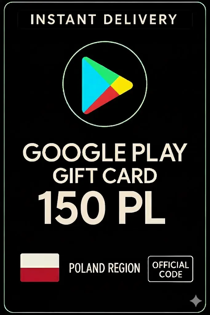 Google Play подаръчна карта - Полша PL 150 Google Play подаръчна карта - Полша PL 150