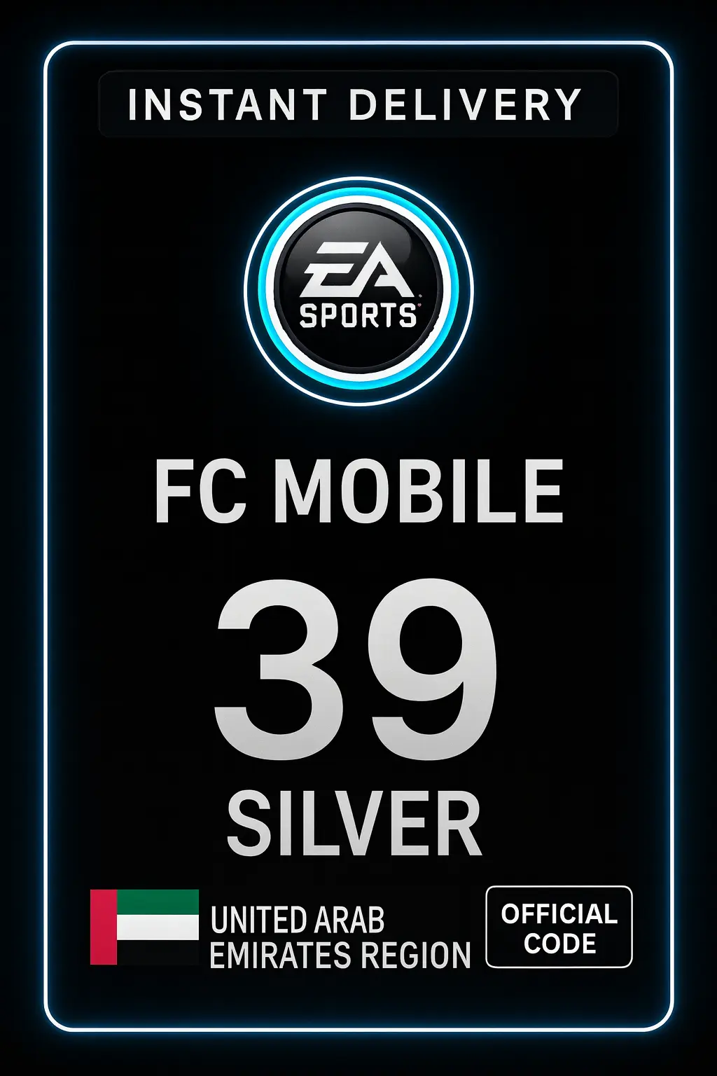 FC Mobile 39 Silver - United Arab Emirates FC Mobile 39 Silver - United Arab Emirates