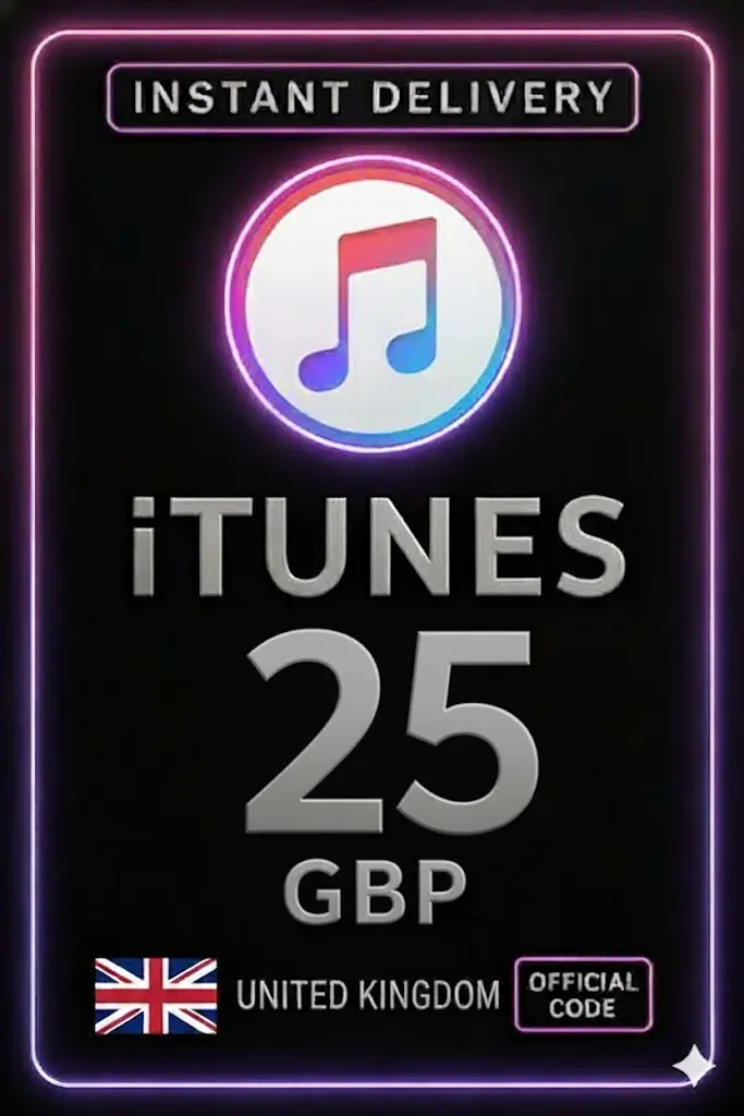 iTunes Gift Card GBP £25 iTunes Gift Card GBP £25