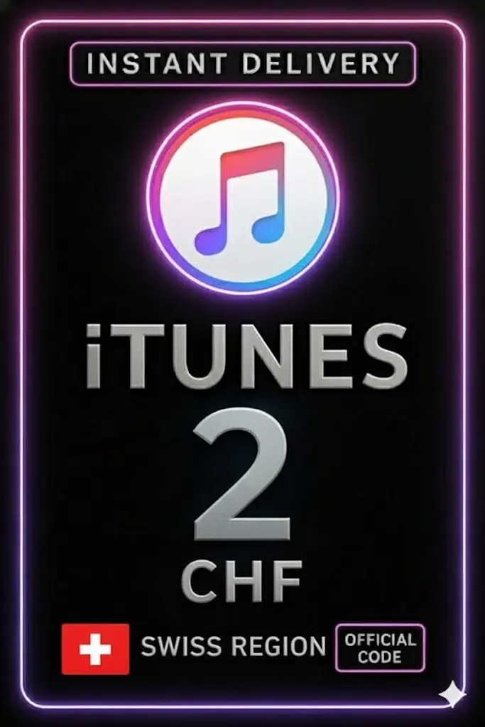 iTunes dárková karta 2 CHF CH iTunes dárková karta 2 CHF CH