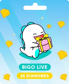 Bigo Live - 25 Diamonds (Top-Up)