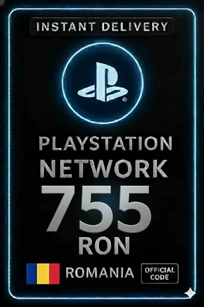 PSN карта Румъния - 755 RON PSN карта Румъния - 755 RON