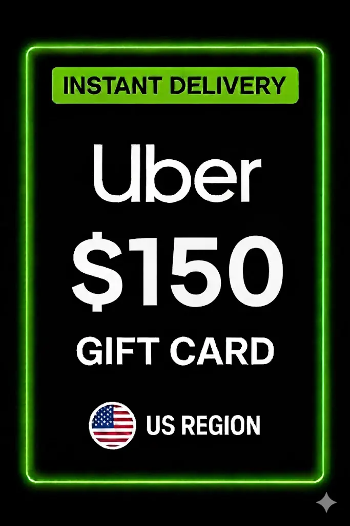 Uber Gift Card - 150$ (USA) Uber Gift Card - 150$ (USA)