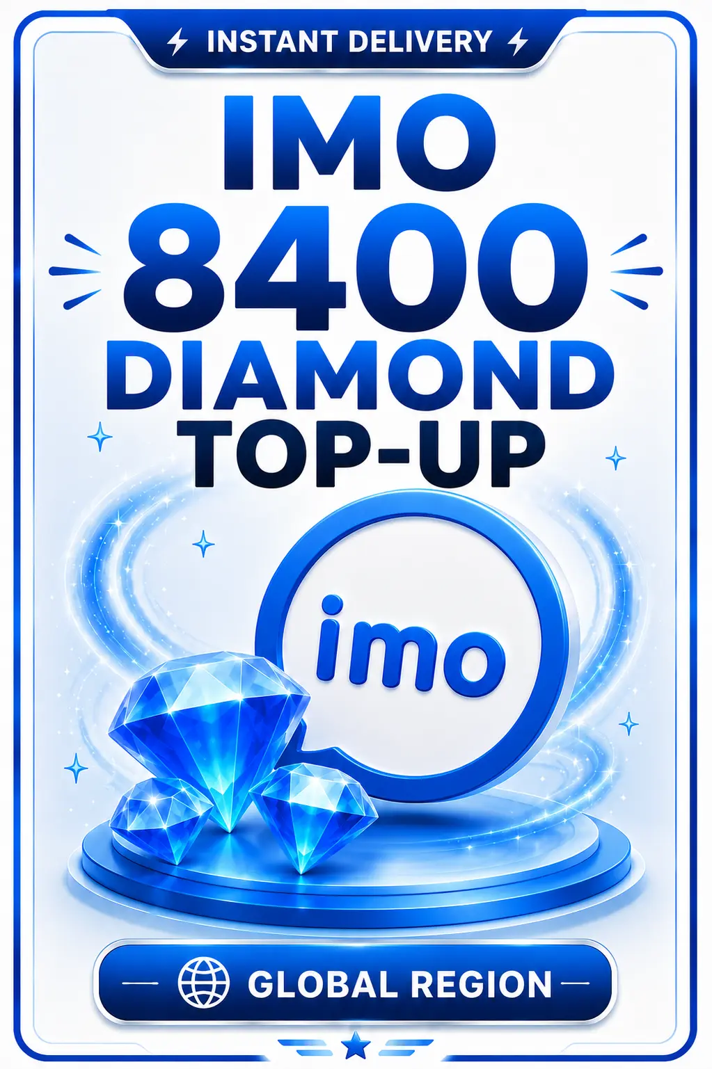 IMO Chat - 8400 diamantů (Nabít) IMO Chat - 8400 diamantů (Nabít)