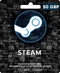 Steam Wallet Code 50 GBP	