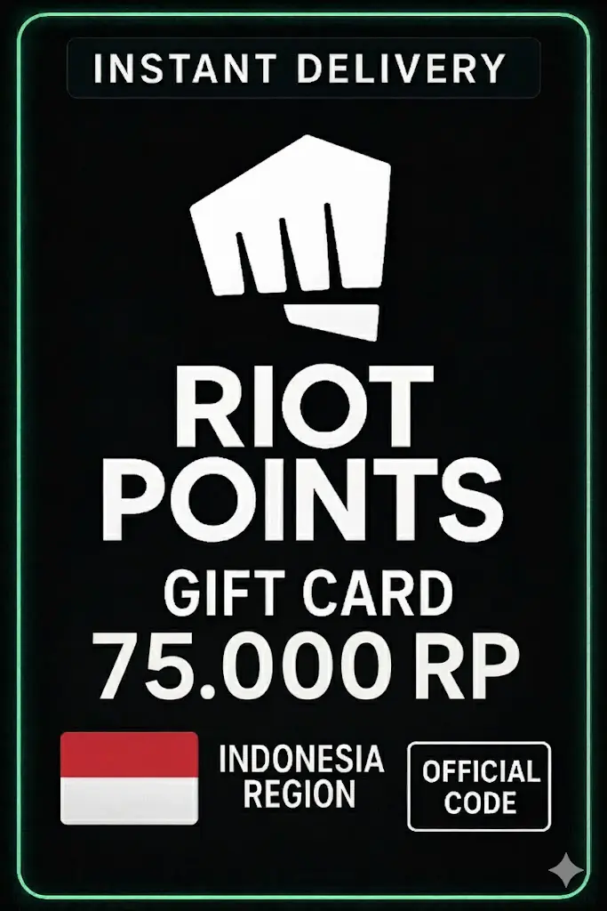 Riot Access Indonesia - 75,000 RP Riot Access Indonesia - 75,000 RP