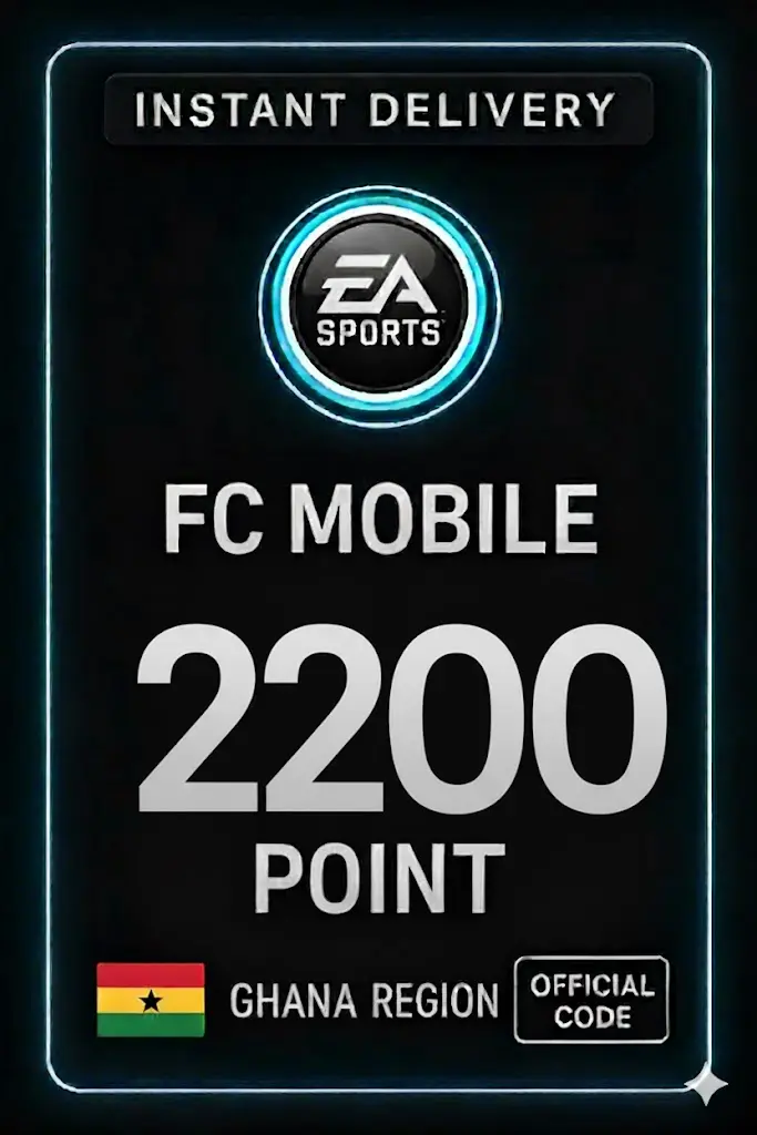 FC Mobile 2200 Poäng - Ghana FC Mobile 2200 Poäng - Ghana